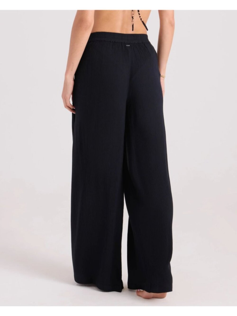 Volcom Wide Leg Drawstring Tassel Beach Pants Plus Size 18W - Picture 2 of 16